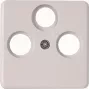 Heinrich Kopp Objekt 2002 Placca di copertura per presa antenna TV/RF/Sat Alpine White