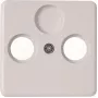 Heinrich Kopp Placca di copertura per presa antenna TV/RF HK02 Arctic White