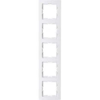 Heinrich Kopp Cornice di copertura 5 moduli Arctic White 308302008
