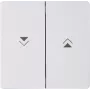 HEINRICH KOPP 334488000 unità di comando con tasti, bianco, plastica, IP20