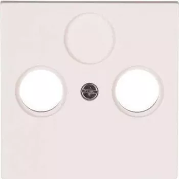 Heinrich Kopp presa antenna terminale da incasso bianco 2 uscite TV/FM
