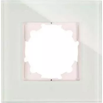 Heinrich Kopp Paris cornice in vetro 1 modulo bianco lucido senza viti IP20