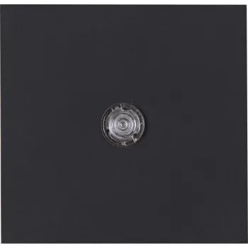 Heinrich Kopp cornice piatta per bilanciere interruttore con lente trasparente HK07 antracite