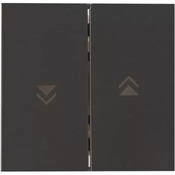 Heinrich Kopp doppio bilanciere da parete HK07 antracite - coperchio doppio bilanciere