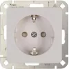 Heinrich Kopp HK02 presa Schuko con protezione maggiorata contro i contatti, bianco polare
