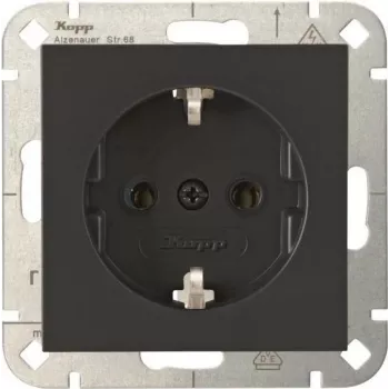 HEINRICH KOPP inserto presa Schuko HK 07 antracite 949315006