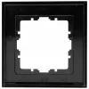 Heinrich Kopp cornice copriforo HK07 1 posto nero opaco