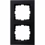 Heinrich Kopp cornice copriforo HK07 2 posti nero opaco