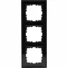 Heinrich Kopp cornice copriforo HK07 3 posti nero opaco