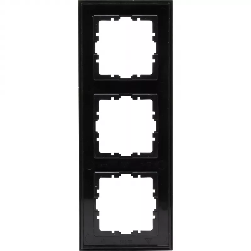 Heinrich Kopp cornice copriforo HK07 3 posti nero opaco