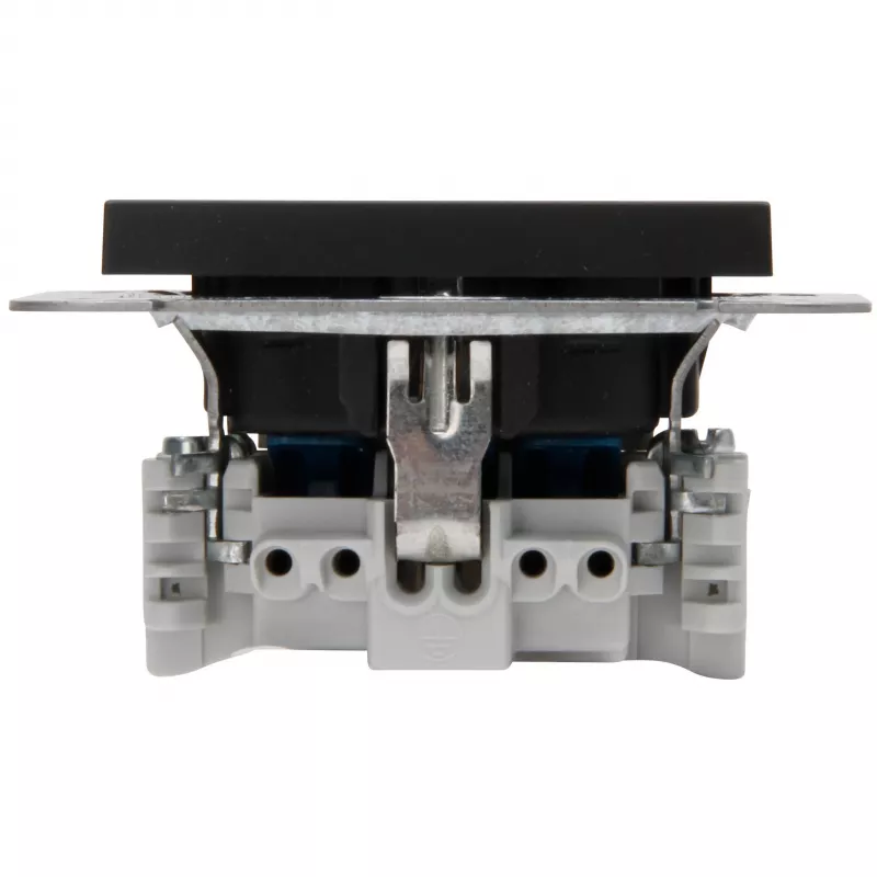 Heinrich Kopp presa SCHUKO a incasso nero opaco 1 posto 16A 250V