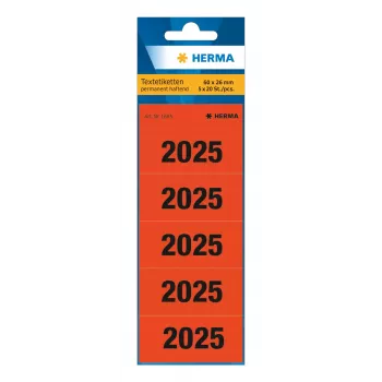 HERMA 100 Etichette contenuto 2025 rosso (1685)