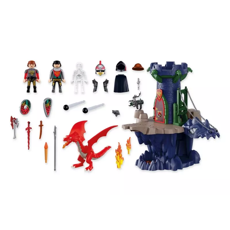 Playmobil Knights 72113 Torre del cavaliere drago