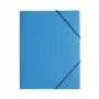 PAGNA Cartella con elastico A4 PP azzurro 3 lembi elastico