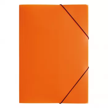 PAGNA Cartella documenti con elastico A3 PP 3 lembi arancione