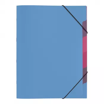 PAGNA Cartella documenti A4 polipropilene blu 2 mm 41803-13