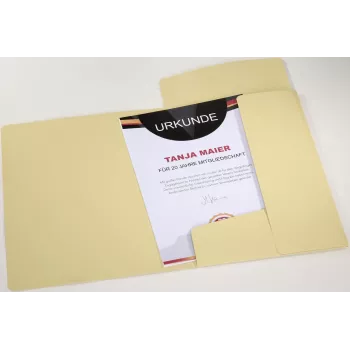 PAGNA Pastell Eco cartella con elastico A4 PP giallo pastello per documenti