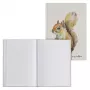 PAGNA quaderno Squirrel DIN A5 a punti beige copertina rigida 128 pagine