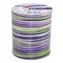 C.E. PATTBERG Raffia nastro regalo opaco viola/verde/bianco 3,0 mm x 50,0 m