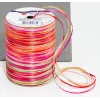 C.E. PATTBERG Raffia nastro regalo opaco rosa/rosso/arancione/verde 3,0 mm x 50,0 m