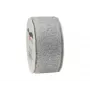 C.E. Pattberg Metallic Lace nastro regalo lucido argento 40 mm x 20 m