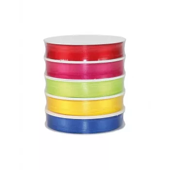 C.E. Pattberg nastro regalo Satin satinato multicolore 10,0 mm x 5x 3,0 m
