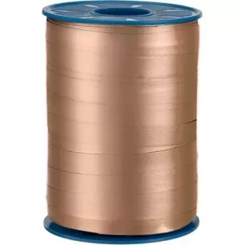 C.E. Pattberg nastro regalo MEXICO rivestito molto lucido su un lato/lato posteriore opaco rame 10 mm x 20 m