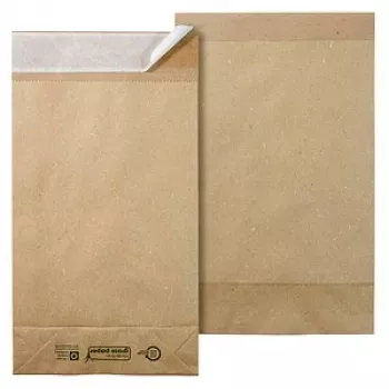 Vereinigte Papierwarenfabriken classic eco busta postale con soffietto (ca. DIN C4, soffietto 5,0 cm), senza finestra, naturale