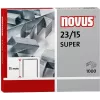 Novus Dahle Novus 23/15 SUPER confezione punti - 1,5 cm - 1000 punti - acciaio - acciaio inox