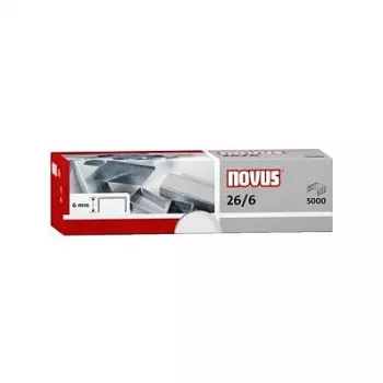 Novus Dahle Novus 040-0160 - punti - 6 mm - 5000 pezzi