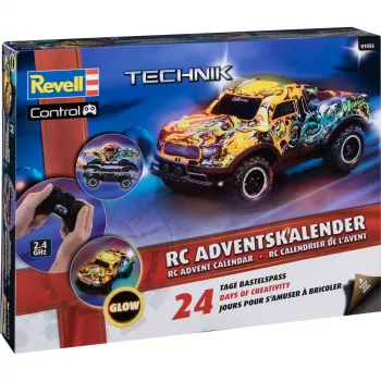Revell calendario dell'Avvento RC Christmas Driver scala 1:20 buggy/truck