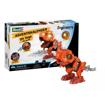 Revell calendario dell'Avvento 'Electric T.Rex' con parti mobili (01060)