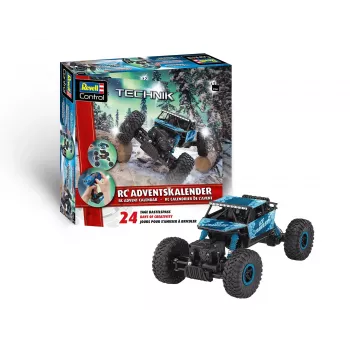 Revell calendario dell'Avvento RC Crawler 1:18 2,4 GHz 4WD da montare