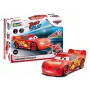 Revell Build & Play Disney Pixar Cars Lightning McQueen veicolo con luce e suono, scala 1:20, kit modello da assemblare