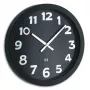 TFA 60.3506 Orologio da parete - al quarzo - rotondo - nero - bianco - vetro - metallo