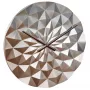 TFA DIAMOND Orologio da parete metallico oro rosa 396 mm x 44 mm al quarzo analogico