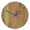 TFA Dostmann 60.3070.01 Orologio da parete al quarzo 350 mm x 40 mm vero legno di quercia