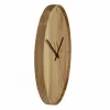 TFA Dostmann 60.3070.01 Orologio da parete al quarzo 350 mm x 40 mm vero legno di quercia