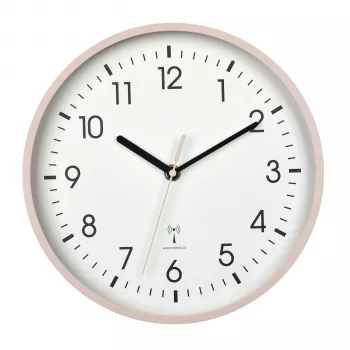 TFA Dostmann 60.3550.16 Orologio da parete radiocontrollato 24,5 cm x 4,2 cm rosa