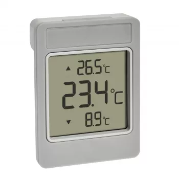 TFA WINDOO Termometro digitale da finestra argento (30.1067.15)