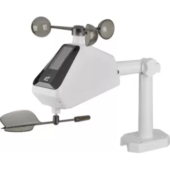 TFA TFA.me ID-A2 Trasmettitore vento 30.3904.02 Anemometro wireless ad alimentazione solare 868 MHz bianco