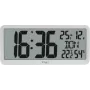 TFA 60.4525.02 Orologio radiocontrollato digitale bianco con indicazione clima ambiente