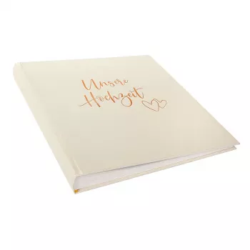 Goldbuch Herzklopfen album fotografico matrimonio 30x31 cm 60 pagine bianche modello 08174