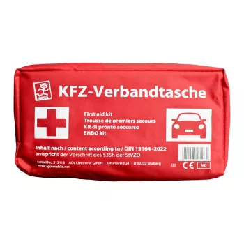 2GO kit di primo soccorso per veicoli certificato secondo DIN 13164:2022 (513113)