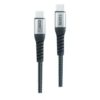 2GO cavo USB-C ricarica rapida 100W 2m nero