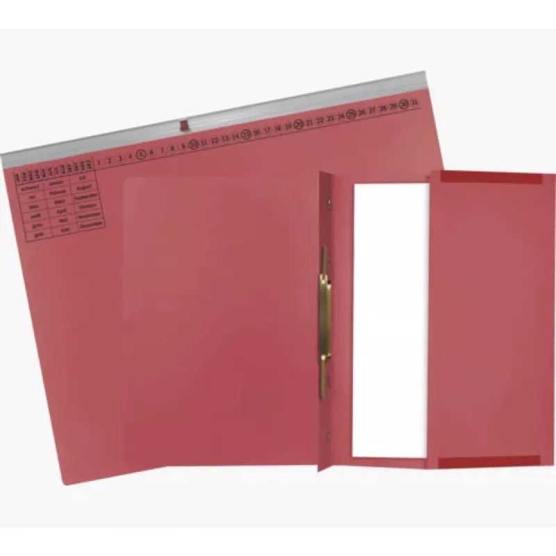 Exacompta 370103B Cartella A4 Rossa Cartone 320 g/m²