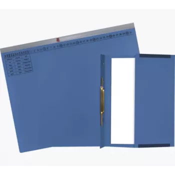 Exacompta 370107B Cartella con fermaglio Cartone Blu 320 g/m²