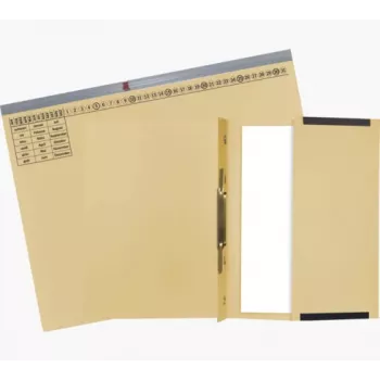 Exacompta 370122B Raccoglitore tradizionale - Cartone - 320 g/m² - 265 x 316 mm - Confezione da 1 pz. - Camoscio