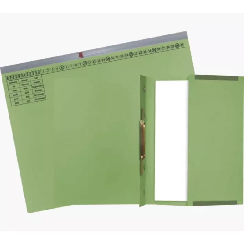 Exacompta 370125B Raccoglitore - Cartone - Verde - 320 g/m² - 265 mm - 316 mm