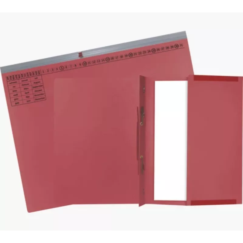 Exacompta 370203B Cartella tradizionale - Cartone - Rossa - 320 g/m² - 265 x 316 mm - A4